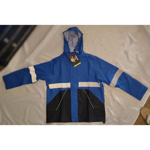 NWT NAVIS Marine Rain Suit Workwear NS005 Size Small Fishing Boating Hurricane - Picture 3 of 16